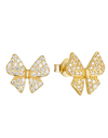 Pavé Bow Studs