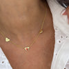 Triple Heart Necklace