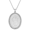 Large Guadalupe Medal Necklace
