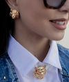 Tiger earrings