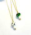 Mushroom necklace