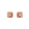 Double Halo Pavé Studs