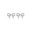 Pavé Bow Studs