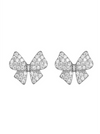 Pavé Bow Studs
