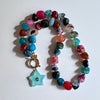 Multicolor Agate Chip Necklace