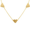 Triple Heart Necklace