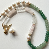 Aventurine Pearl Necklace