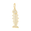 Fishbone Charm