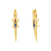 Gator glam earrings