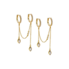 Celine Chain Hoops