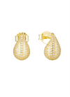 Pavé Teardrop Studs