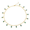 Emerald Drops Necklace