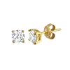 Radiant Solitaire Studs