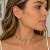 Emerald Drops Necklace